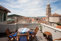 De Lux Pohled na moře studio apartmán pro 2 osoby ve Splitu historického centra